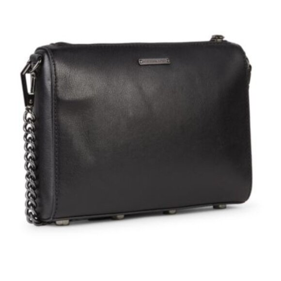 REBECCA MINKOFF Mini 5 Zip Leather Crossbody Bag - Picture 3 of 3